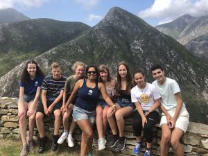 group photo from the garden route exchange south africa