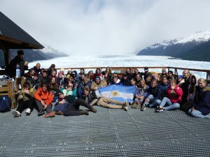 Groepsfoto van studenten tijdens high school exchange in Argentinië
