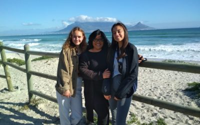 High School & stage in Zuid-Afrika